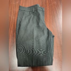 Adrienne Vittadini - Black Pinstripe Dress Pants - Size 6